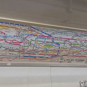 Tokyo Subway System Map