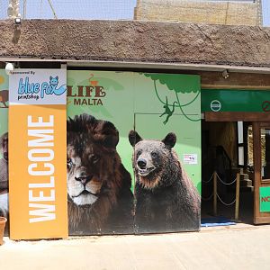 Main entrance facade - Wildlife Park Malta, June 2019