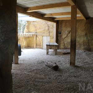 Lion enclosure - Wildlife Park Malta, June 2019