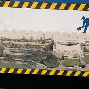 Plan of new Sea-lion - Tiger and Snow leopard enclosures