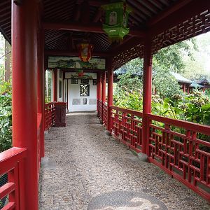The Middle Kingdom - Chinese covered corridor for viewing exhibits, 2019-10-05