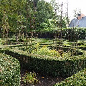 Old abbey herbal garden, 2019-10-05