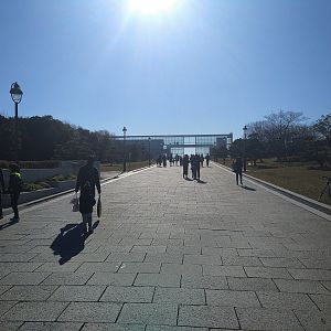 Approaching the Entrance to TSLP