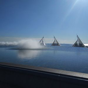Infinity Pool at Entrance Complex
