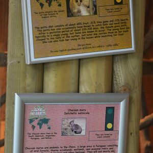 Signage Example (Mixed Exhibit) at Axe Valley, 02/11/19