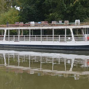 Jungle Cruise Boat (Half-Mile Lake) at Longleat, 03/11/19