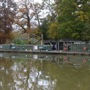 Jungle Cruise Jetty (Half-Mile Lake) at Longleat, 03/11/19