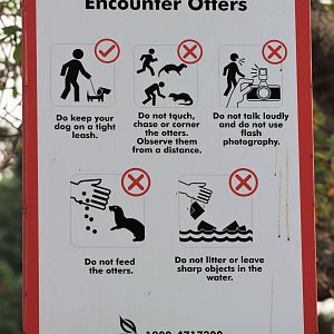 Otter Signage