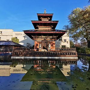 Entrance Pagoda - Tierpark Hagenbeck