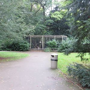 View towards Pallas' cat enclosure 071019