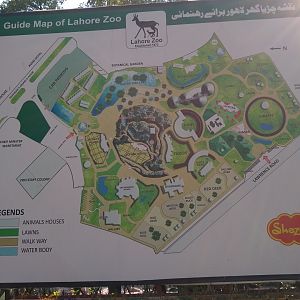 Zoo map - Lahore zoo 17/11/2019