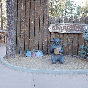 entrance to walking section