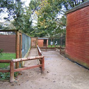 View of Crane enclosures