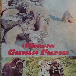 Alberta Game Farm - Guidebook Cover