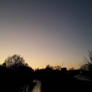 View from the canal 4 December 2019