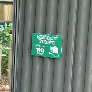 Tree Kangaroo Sign