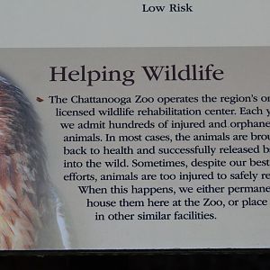 Wildlife Rehabilitation Sign