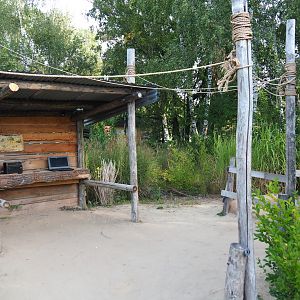 Educational set-up about coltan mining, 2019-09-15