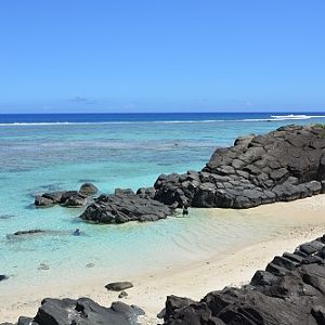 Black Rock.  Rarotonga