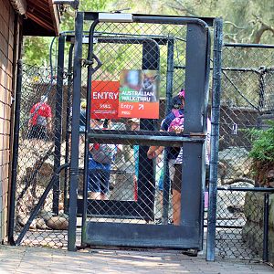 Australian Walk-thru Entrance