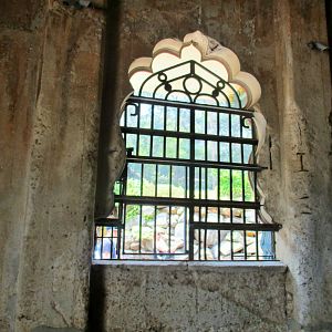 Elephant Temple Window
