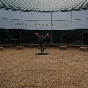 VA Living Museum - Front statue of child
