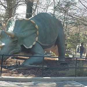 Iconic Dinosaur Statue