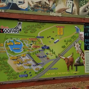 Roer's Zoofari - "map"