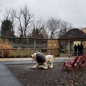 Roer's Zoofari - cheetah exhibit