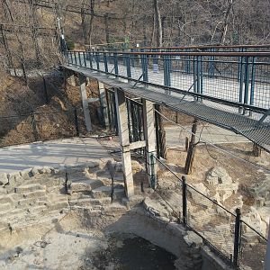 Tiger Exhibit Separation Fence