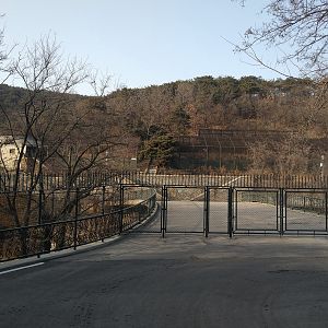 Closed Off Side Of Zoo