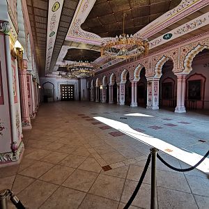 Siberian tiger viewing building - "Indischen Dschungelpalast"
