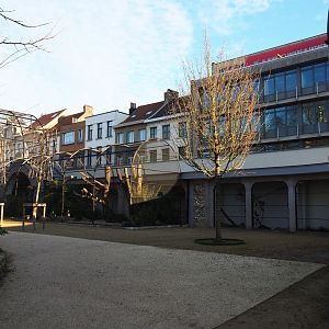 Reconstruction of 1856 bird-of-prey aviaries as parrot aviaries - Seemingly finally finished, 2019-12-30