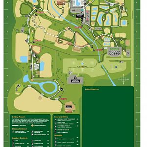 Empty Australia Zoo Map