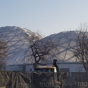 Pannon park extension building works