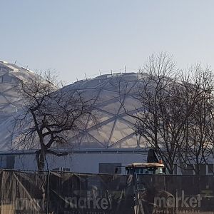 Pannon park extension building works