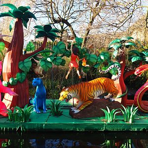 Jungle Book Light Festival decorations, 2019-12-30