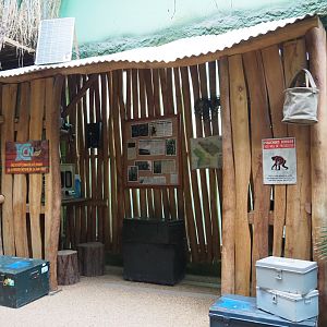 Bonobo house - Ranger/field study camp, 2020-01-11