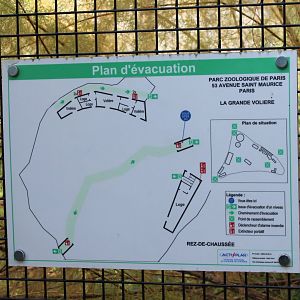 Plan African walk-through aviary