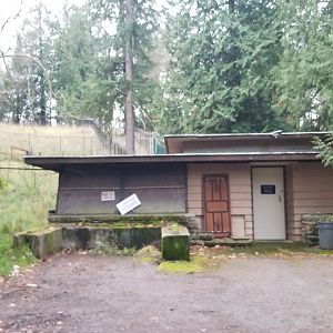 Behind the scenes holding building.