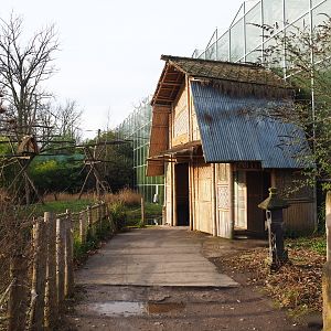 Entrance to the Asian greenhouse, 2020-01-11