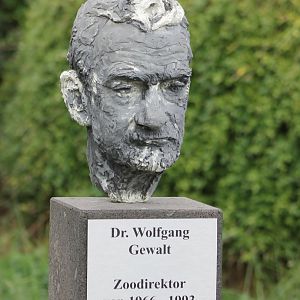 Statue of Dr. Wolfgang Gewalt