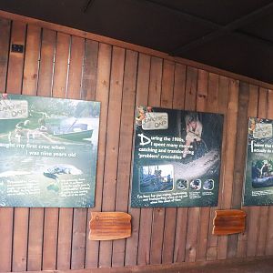 Renovated Crocodile Environmental Park (Opened 2020) - Signage