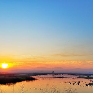 Sunset over Sac Refuge