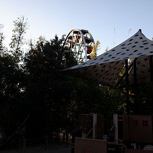 ferris wheel and playground