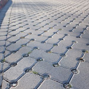 rain friendly parking lot