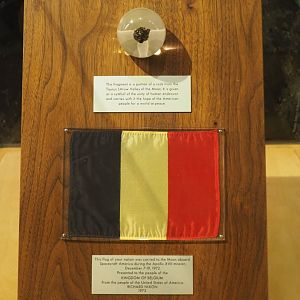 Fragment of Apollo 17 moon rock gifted to Belgium by Richard Nixon, 2019-12-03