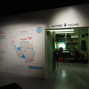 Temporary exhibition 'Antarctica' - Entrance, 2019-12-03