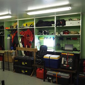 Temporary exhibition 'Antarctica' - Expedition equipment room, 2019-12-03