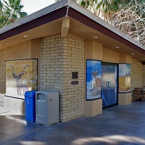 former gift shop (now staff building)